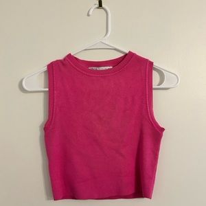 Zara pink high neck halter top 💕